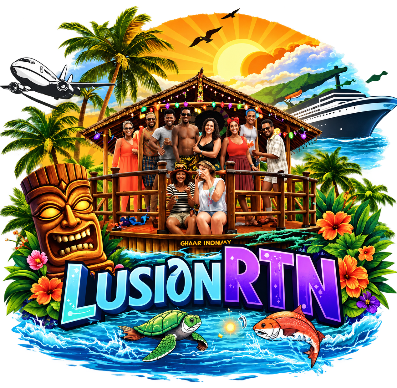 LusionRTN - The Big Kahuna logo