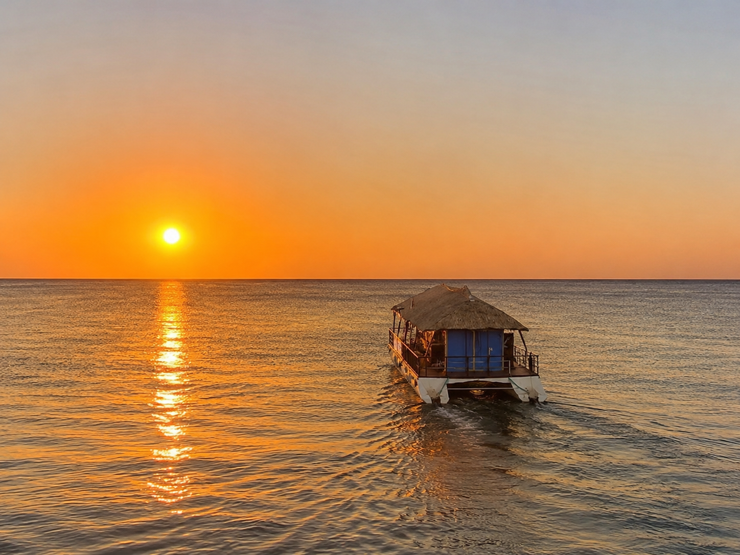 Sunset cruise aboard The Big Kahuna